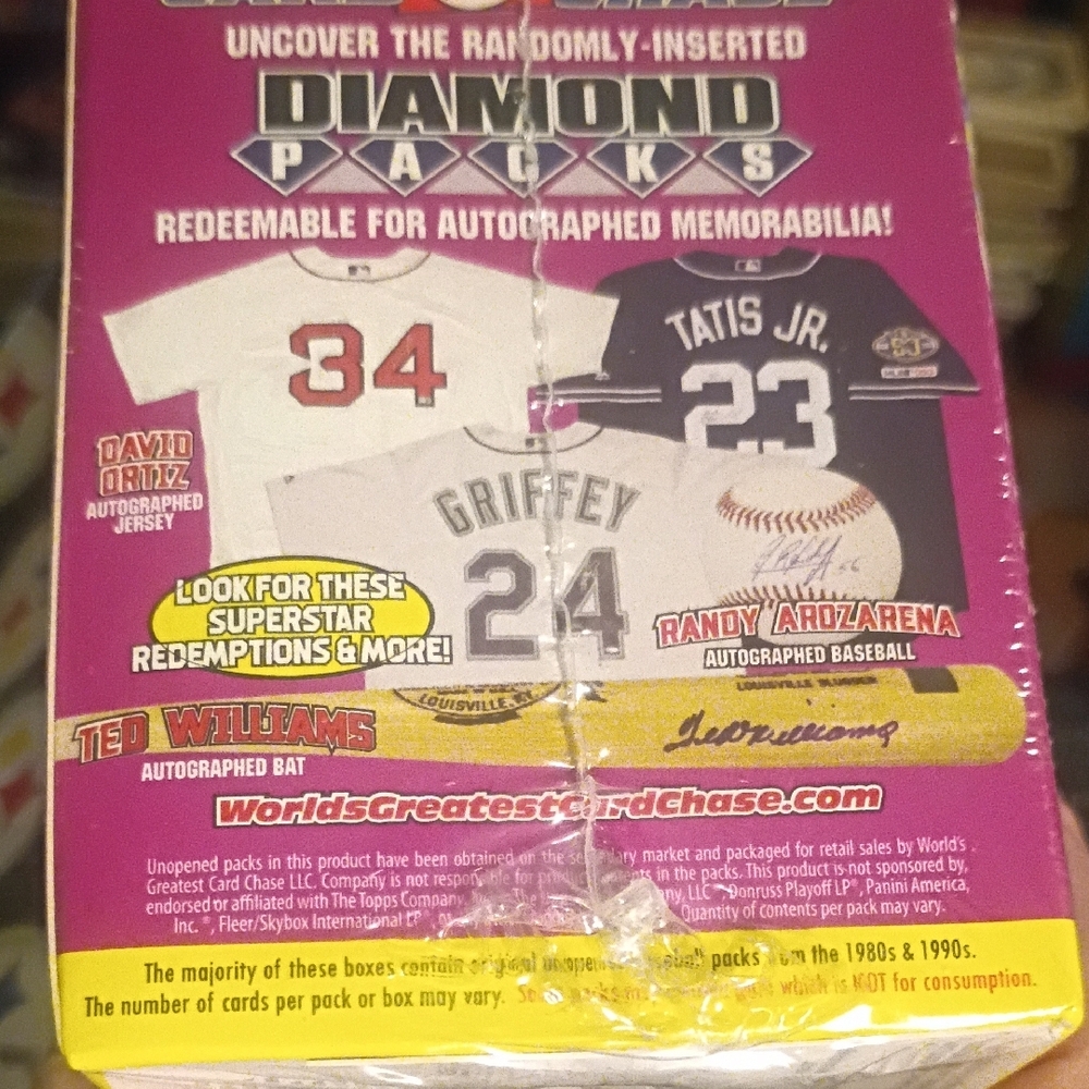 World's Greatest Chase Baseball Card Packs Edition Brand New Shirked Wrapped - Picture 6 of 14